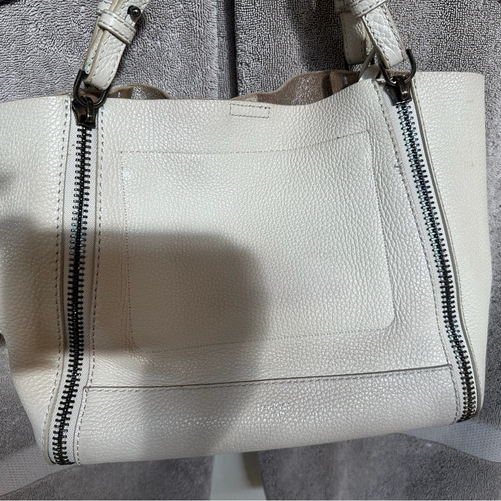 Botkier light grey zipper bag - used